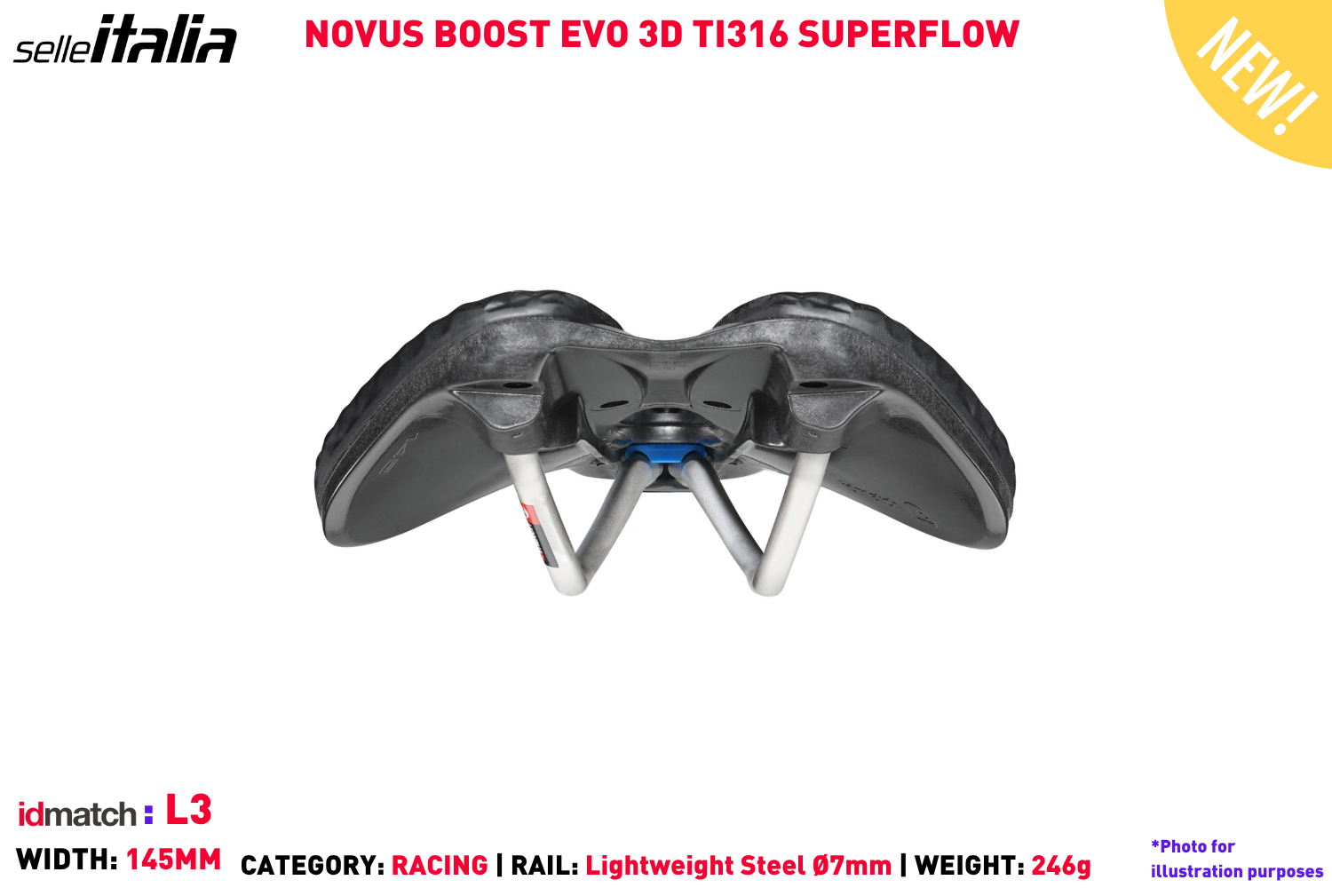 Novus Boost EVO TI316 Superflow - L3 | Hup Leong Company | The